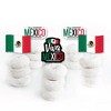 Big Dot of Happiness Viva Mexico - Dessert Cupcake Toppers - Mexican Independence Day Party Clear Treat Picks - Set of 24 - 2 of 4