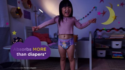 Huggies Pull Ups Night Time Potty Training Pants Girls 2-4 Years