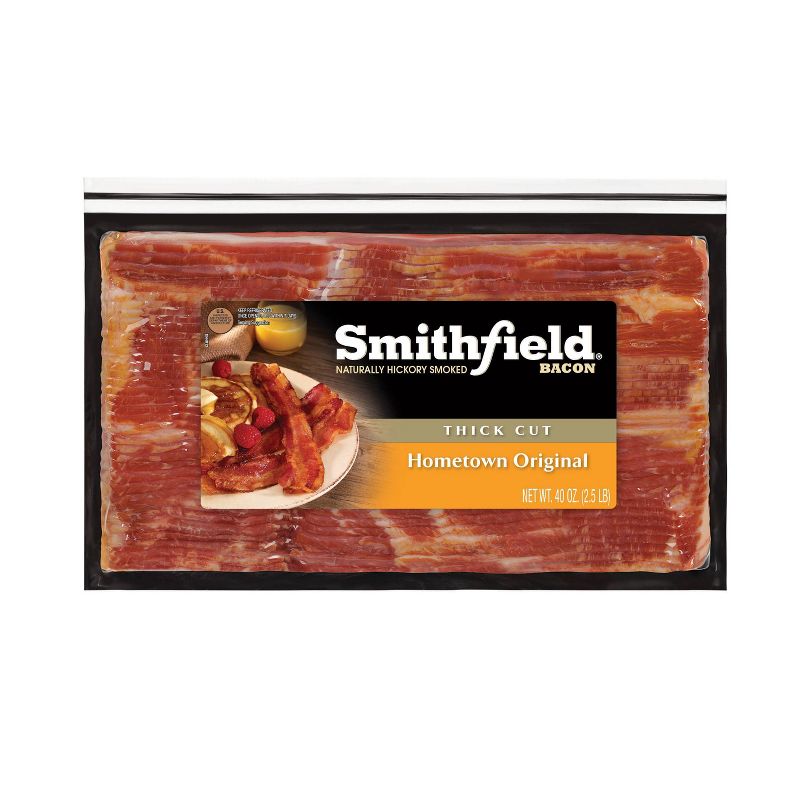 Smithfield Original Thick Sliced Bacon - 40oz, 1 of 5