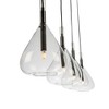 Artcraft Lighting Conic 4 - Light Chandelier in  Black - 3 of 4