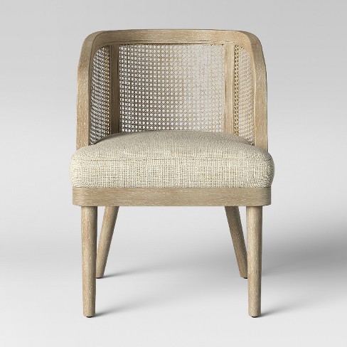 Juniper Cane And White Washed Wood Barrel Chair Opalhouse Target