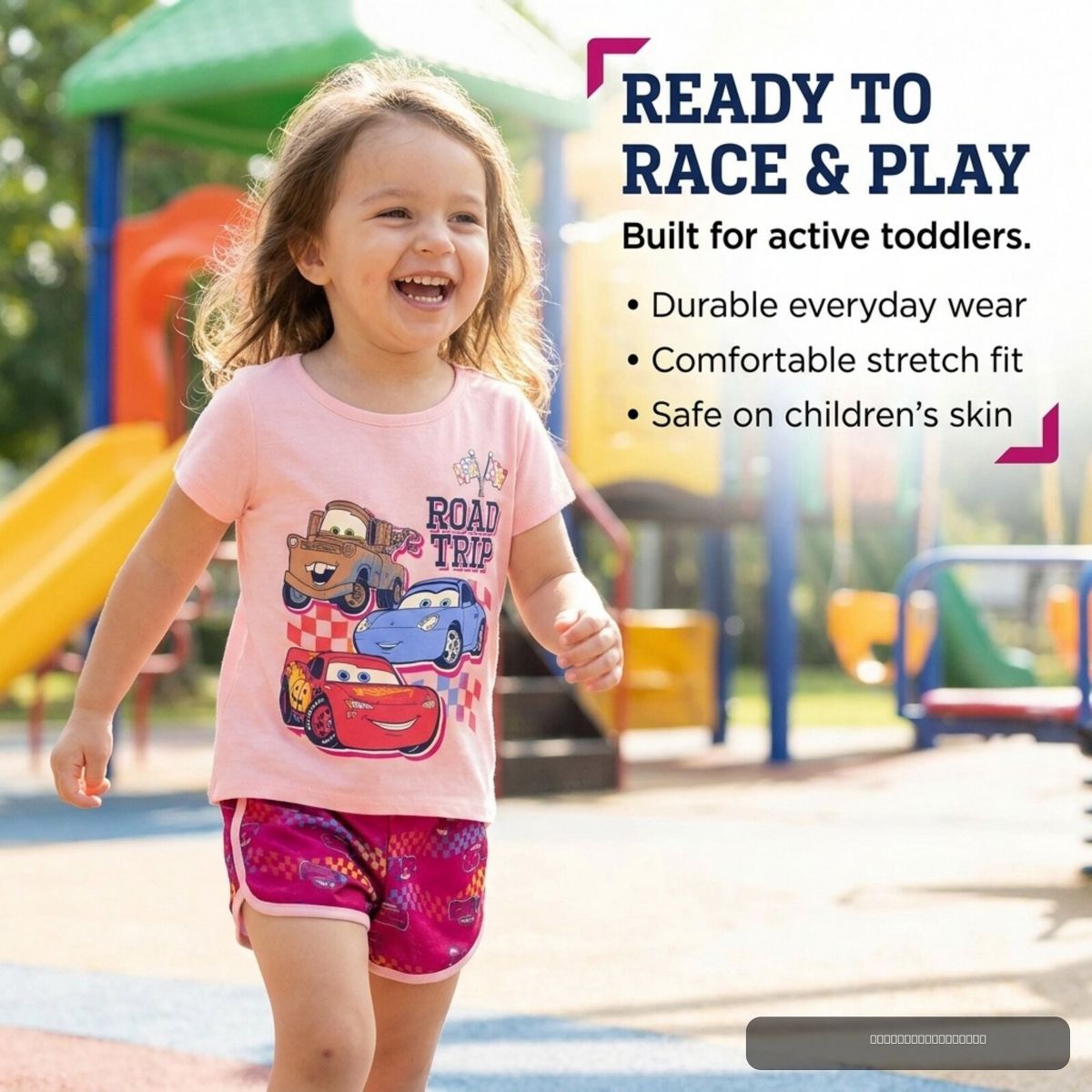 Disney Toddler Girls' T-Shirt and French Terry Dolphin Shorts Set - thumbnail 5