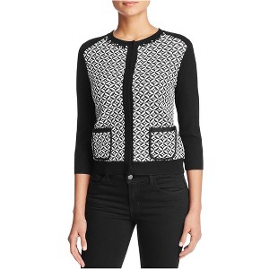 Finity Womens Geometric Knit Sweater - 1 of 1