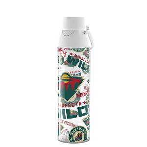 NHL Minnesota Wild All Over Venture Water Bottle - 24oz - 1 of 4
