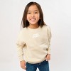 The Juniper Shop Free Spirit Ghost Distressed  Youth Sweatshirt - 3 of 4