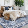 Non-Slip Indoor Washable Stain Resistant Rug,Low Pile Carpet for Living Room, Bedroom, Kitchen, Dining Room, Kids Room Nursery - 4 of 4
