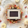Unique Bargains Artificial Pampas Wreath for Front Door 22" - 3 of 4