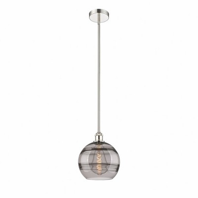 Rochester - 1 Light Stem Hung Mini Pendant In Industrial Style-11.13 Inches Tall and 10 Inches Wide