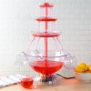 Great Northern Popcorn 3-Tier Party Drink Dispenser – 1.5-Gallon Punch Fountain with LED Light Base and 5 Cups - 2 of 4