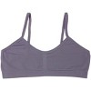 XOXO Girls' 4-Pack Assorted Seamless Non-Padded Bralette Sets - 4 of 4