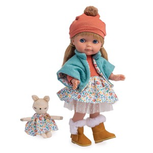 JC Toys Chloe 15" Nature Collection Fashion Doll Long Blonde Hair All Vinyl Posable Doll - 1 of 4