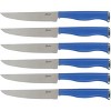 Oster Langmore 15 Piece Stainless Steel Blade Cutlery Set in Dark Blue - 4 of 4