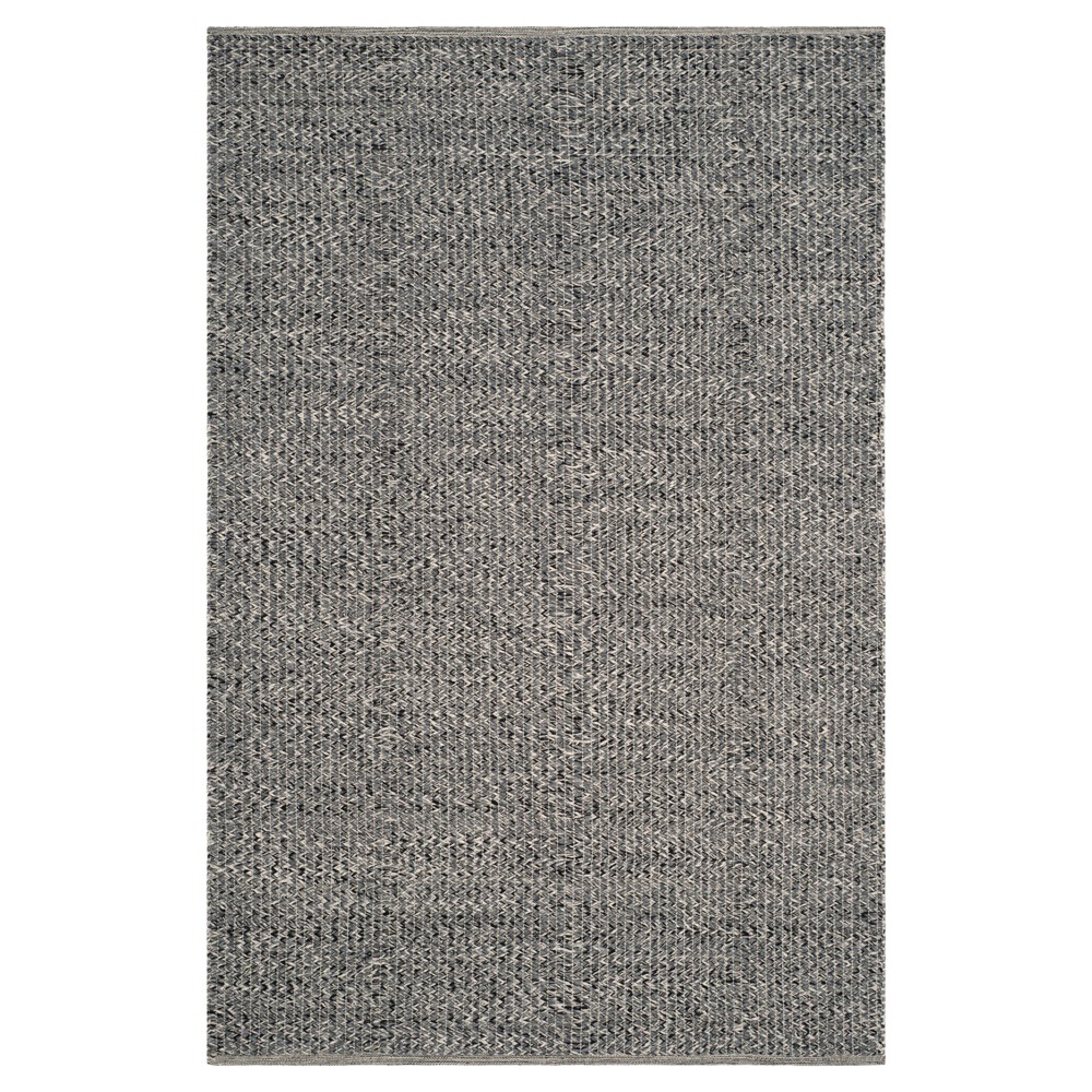 4'x6' Gray Abstract Woven Area Rug - Safavieh