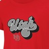 NCAA Utah Utes Girls' Knot T-Shirt - 3 of 3