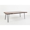 Jofran, Nature's Edge 50'' Solid Acacia Coffee Table - Red - 3 of 4