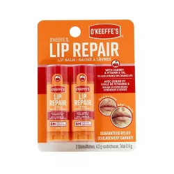 O'Keeffe's Lip Repair Balm Twin Pack - Cherry - 0.15/2pk