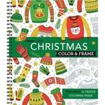 Color and Frame Christmas (Spiral Bound)