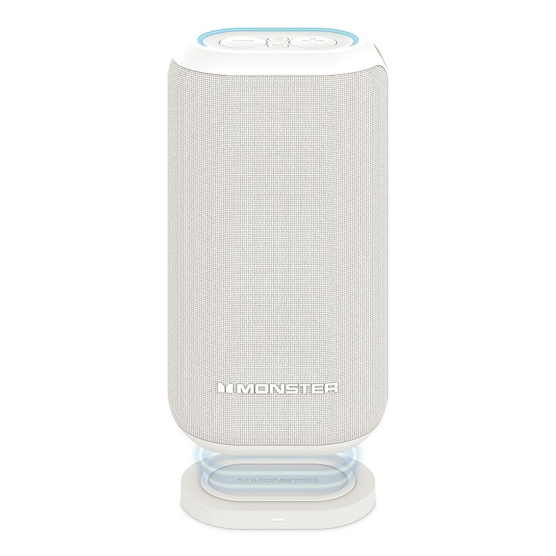 Monster DNA MAX Waterproof Bluetooth Speaker with Qi Wireless Charging Pad & Reverse USB-C Charging, 3 of 13