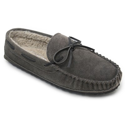 Minnetonka Men's Suede Casey Slippers