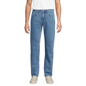 Lands' End Men's Stretch Comfort Waist Classic Fit Jean - 1 of 4