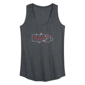 Women's - Disney - Minnie Mouse Graphic Racerback Tank - 1 of 4