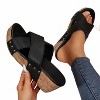 Women's Wo's Open Toe Wedge Sandals - Trendsi - 2 of 2