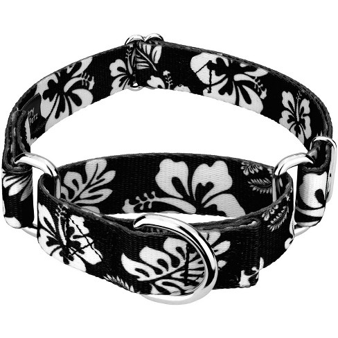 Country Brook Petz Black Hawaiian Martingale Dog Collar - image 1 of 4