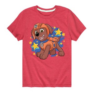 Boys' - Paw Patrol - Zuma Sketch Short Sleeve Graphic T-Shirt - 1 of 4