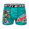 Mens Crazy Boxers Mountain Dew Triple Flavor Boxer Briefs 3-Pack - 4 of 4