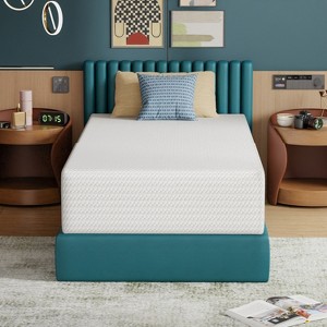 BestMassage 12 Inch Mattress Gel Memory Foam Mattress Medium Firmness Mattresses for Cool Sleep & Pressure Relief CertiPUR-US Certified - 1 of 4