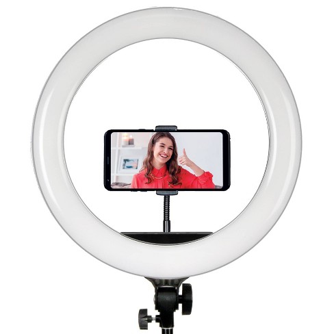 idiom Duke Mew Mew Sunpak 18" Bi-color Ring Light - Vl-led416-18rl : Target