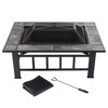 Nature Spring Outdoor Fire Pit - Black Tile Surround - 2 of 4