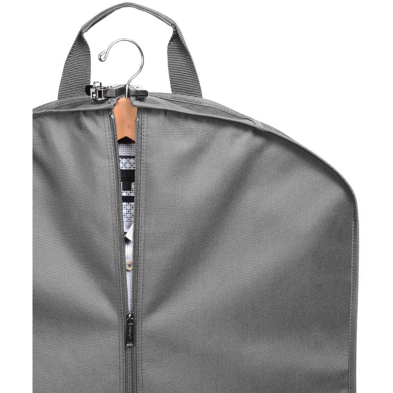 WallyBags 40" Deluxe Travel Garment Bag with two pockets, 4 of 10