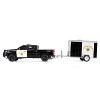 1/64 2023 Chevy Silverado Trailer California Highway Patrol Hot Pursuit 32315-C - 3 of 4