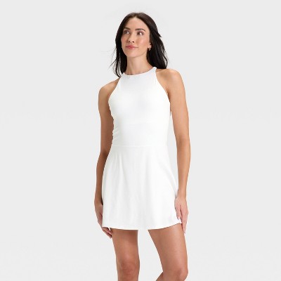 Women's Knit High Neck Halter Active Dress - All In Motion™