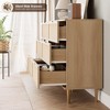 6 Drawer Dresser for Bedroom, Rattan Chest of Drawers with Deep Drawers, Large Modern Double Dresser - 3 of 4