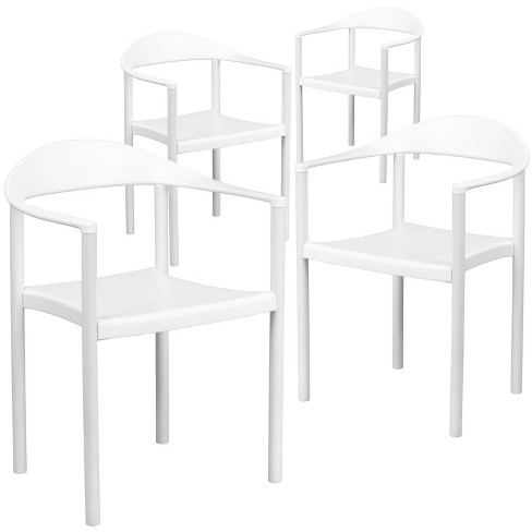 HERCULES Series 1000 lb. Capacity Plastic Cafe Stack Chair