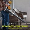 Sun Joe Jet Leaf Blower with Cordless Compact Turbine & Quick Charging, 24V, Green - Battery-Powered Electric Blower for Lawn, Garden, and Yard - 4 of 4