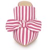 Allegra K Women's Pointed Toe Stripe Bow Slip-on Stiletto Heel Slides Mules - 2 of 4