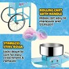 Great Northern Popcorn Portable Flufftastic Cotton Candy Machine and Cart - Light Blue - 4 of 4