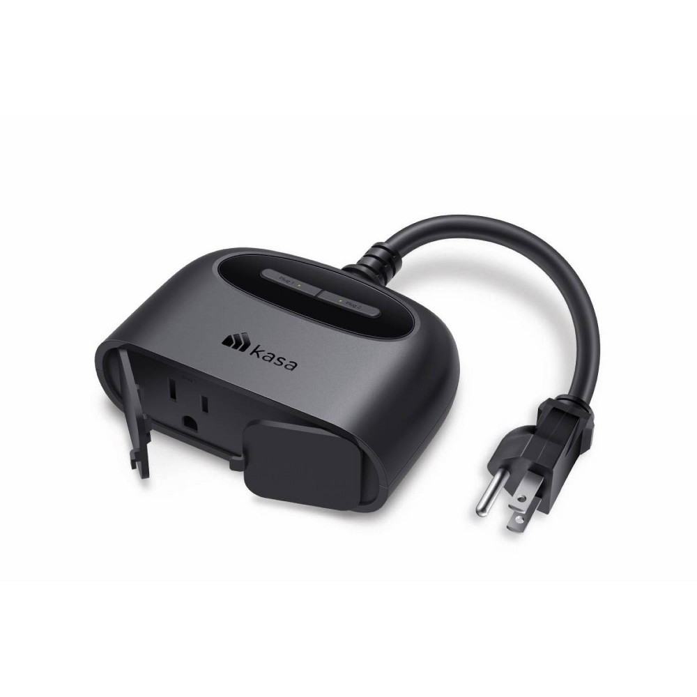 Photos - VR Headset TP-LINK KP400 Kasa Smart Outdoor Plug 