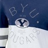 NCAA BYU Cougars Women's Long Sleeve Color Block T-Shirt - 3 of 3