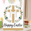 Big Dot of Happiness Religious Easter - Christian Holiday Giant Greeting Card - Big Shaped Jumborific Card - 2 of 4