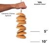 Woodstock Chimes Ceramic Disc Wind Chime Apricot 26" - 3 of 4