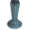 Sunnydaze Outdoor Glass Fiber Reinforced Concrete Patio Grecian Column Style Bird Bath - 20.25" - 4 of 4