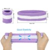 Unique Bargains Terry Cloth Sports Athletic Gym Working Out Headband Wristband Sweatband 6 Sets - 2 of 4