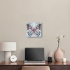 Art Remedy Shining Butterfly Colorful buterfly and flowers wall art Unframed - 3 of 4