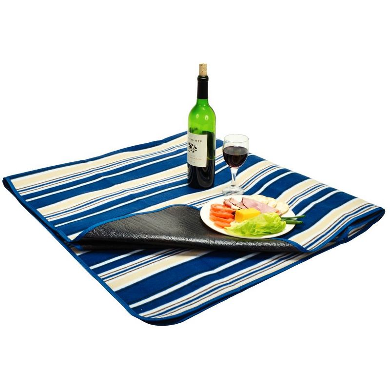 Picnic At Ascot Outdoor Picnic Blanket with Water Resistant Backing. 60" x 80", 2 of 3
