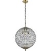 Elegant Lighting Earlene 3 light 16 inch antique bronze pendant - 2 of 4