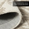 NICOLE MILLER NEW YORK Mod Damask Chambray Handcrafted Area Rug - 4 of 4